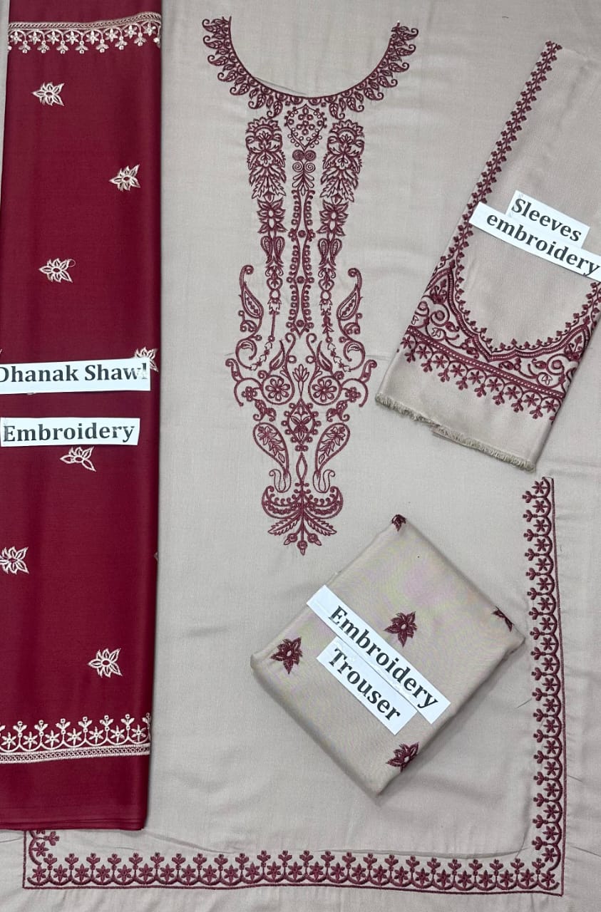 Premium Lawn 3PC Suit – Elegant Embroidery & Summer Comfort Volume L01