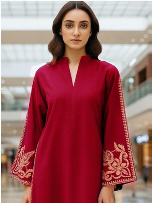 Premium Lawn 2PC Suit – Elegant Embroidery & Summer Comfort Volume LL-01