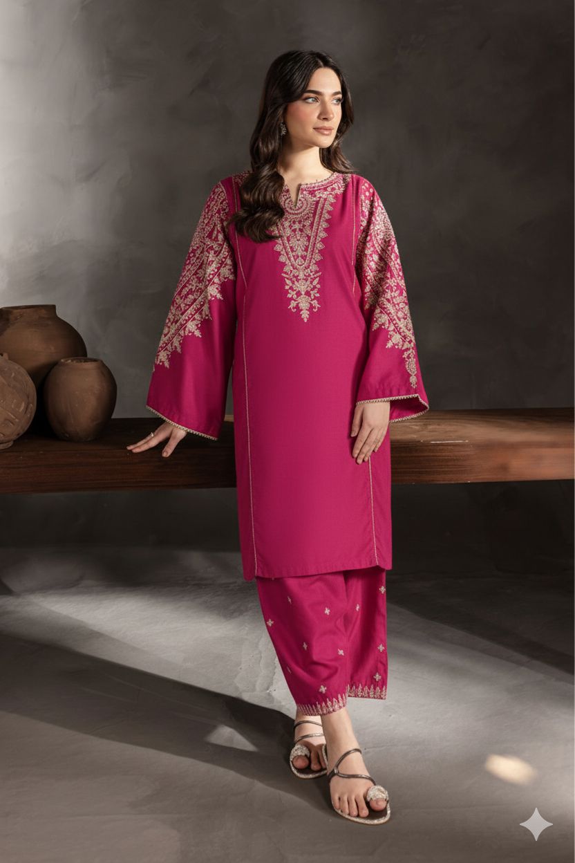 Premium Lawn 2PC Suit – Elegant Embroidery & Summer Comfort Volume LL-02