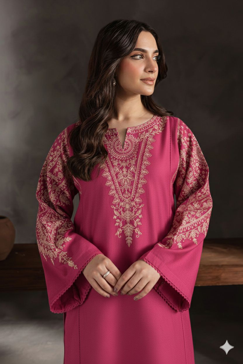 Premium Lawn 2PC Suit – Elegant Embroidery & Summer Comfort Volume LL-02