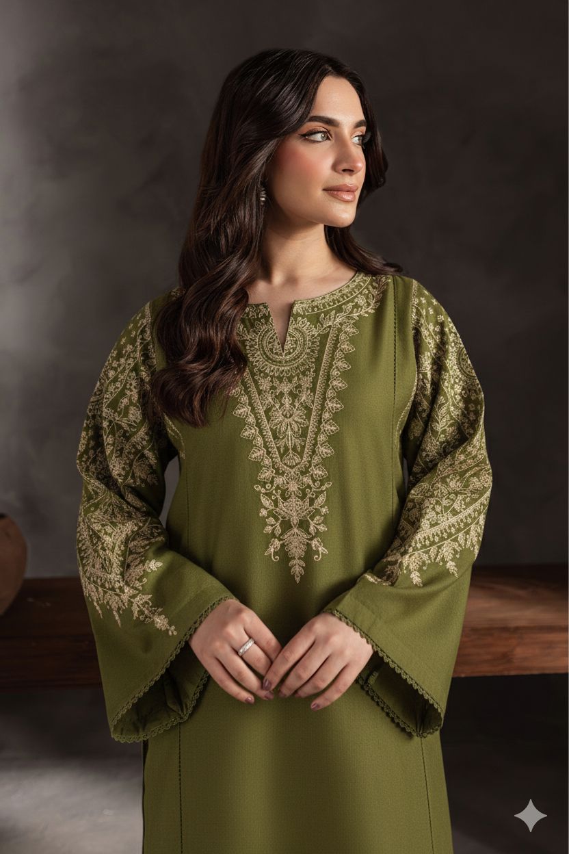 Premium Lawn 2PC Suit – Elegant Embroidery & Summer Comfort Volume LL-03