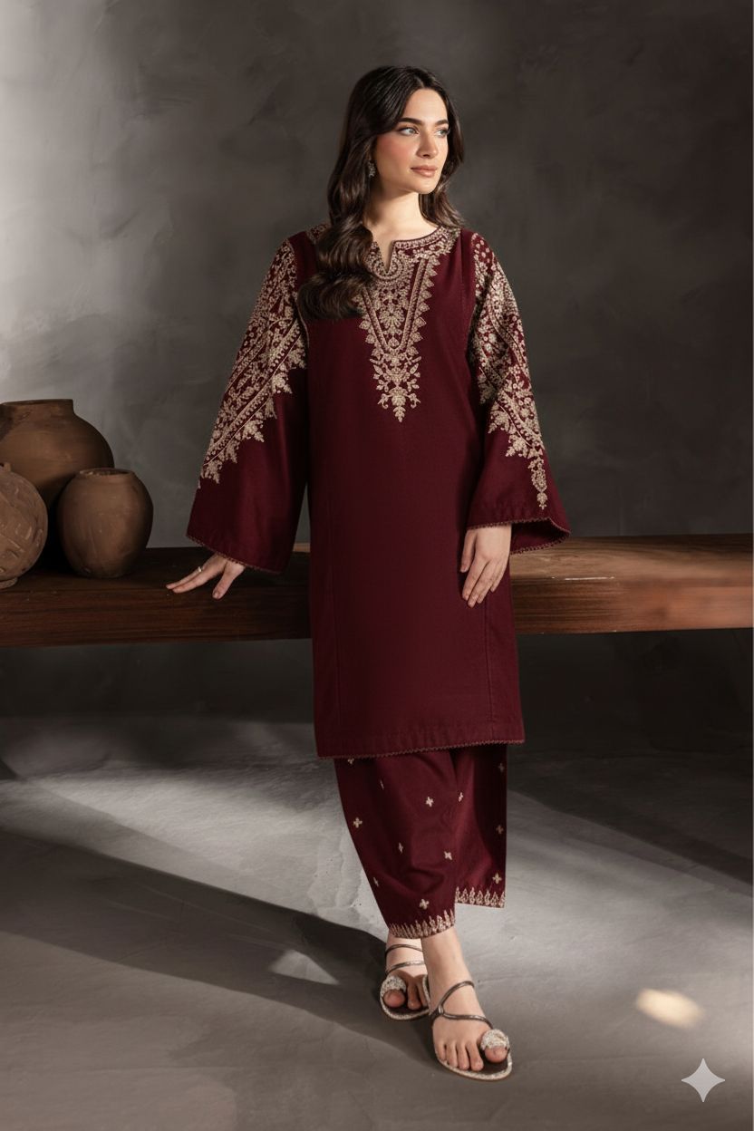 Premium Lawn 2PC Suit – Elegant Embroidery & Summer Comfort Volume LL-04