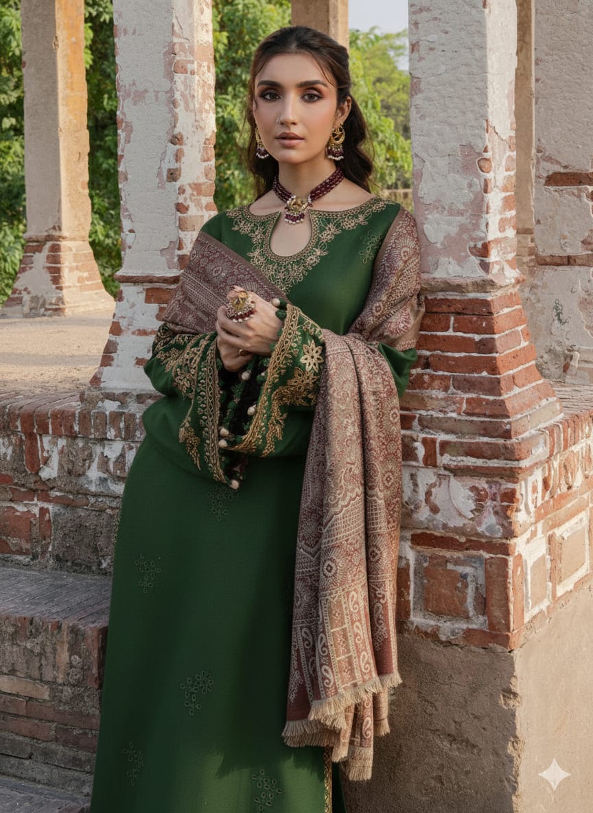 Premium Lawn 3PC Suit – Elegant Embroidery & Summer Comfort Volume LL-03