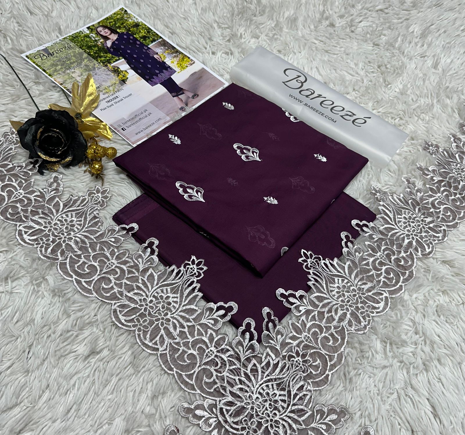 Premium Lawn 2PC Suit – Elegant Embroidery & Summer Comfort Volume LL-11