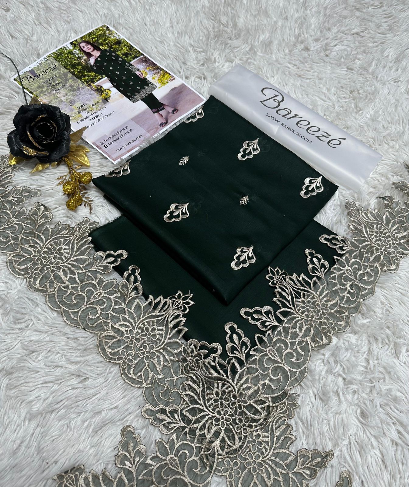 Premium Lawn 2PC Suit – Elegant Embroidery & Summer Comfort Volume LL-12