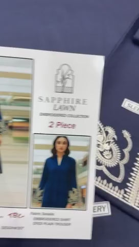 Premium Lawn 2PC Suit – Elegant Embroidery & Summer Comfort Volume LL-09