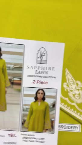 Premium Lawn 2PC Suit – Elegant Embroidery & Summer Comfort Volume LL-06