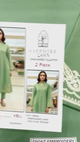 Premium Lawn 2PC Suit – Elegant Embroidery & Summer Comfort Volume LL-05